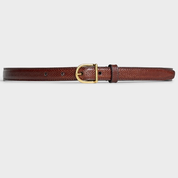 Brand New Celine Exotic Karung “6” Belt - Picture 12 of 15